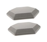 EPIGEIST Acoustic Soundproof Wall Panels and Easy Installation 2pcs Hexagon with Polymeric Sponge Material for Indoor Use for Recording Studios and Live Rooms Noise Reduction