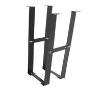 EPIGEIST Adjustable Carbon Steel Under Desk PC Holder Mount Load Capacity Stable Computer Case Carrier Bracket for Home Office Organization