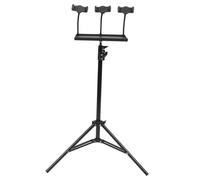 EPIGEIST Adjustable Tripod Projector Stand with Phone and Laptop Holder Multi-functional Portable Floor Mount for Live Broadcast Selfie Sound Card Home Theater Indoor Outdoor Use