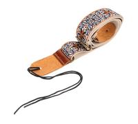 EPIGEIST Adjustable Ukulele Strap Decorative Embroidery for Comfortable Shoulder Support - Nylon and Leather Ukulele Sling for Adults, Fashionable Modern Shoulder Belt as A Option