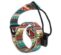EPIGEIST Adjustable Ukulele Strap with Double Hooks Geometric Pattern Shoulder Belt for Soprano Concert Tenor Ukulele Playing Comfort