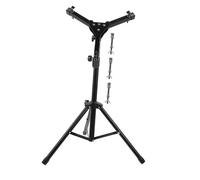 EPIGEIST Alloy Dumb Snare Drum Stand Black with Stability for Indoor Practice and Storage Rack for Beginners and Professionals