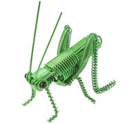 EPIGEIST Aluminum Grasshopper Figurine Cognitive Model for Natural Science Education Sturdy Simulation Safe and Easy to Store Christmas