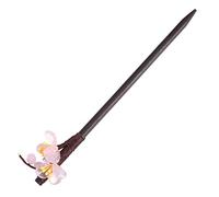 EPIGEIST Antique Hairpin Wooden Hair Stick Retro Style and Flower Design Chic Hair Accessory for Women Styling Use