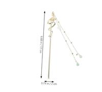 EPIGEIST Antique Zodiac Dragon Hair Stick with Tassel Vintage Chinese Style Hairpin for Women Elegant Tassel Hair Accessory for Hanfu Stylish Ancient Chopstick