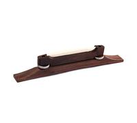 EPIGEIST Archtop Guitar Bridge Rosewood with Adjustable Height and Lightweight Metal Wood Construction for Portable Installation, Suitable for Jazz Style Acoustic Instruments