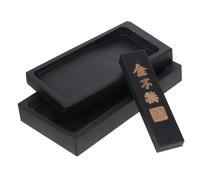 EPIGEIST Authentic Chinese Calligraphy Set Natural Stone Inkslabs with Ink Stick for Grinding Ink Block Suitable for Writing Drawing Painting Traditional Practice