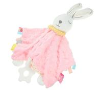 EPIGEIST Baby Security Blanket and Soothing Rabbit Toy for Infants 0-1 Year, Soft Plush Comforter with Sensory Tags, Cozy Sleep Soother for Newborn Nursery