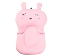 EPIGEIST Bath Pad Floating Mat Shower Tub Cushion for Newborns and Soft Safety Support Bath Net in Princess Pink