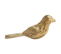 EPIGEIST Brass Bird Figurine Small Desktop Ornament Symbolizing Fortune Solid Craftsmanship Decorative Statue for Living Entrance Artistic Multi Functional Tea Pet Decoration
