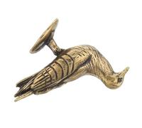 EPIGEIST Brass Dove Statue Vintage Elegant Desktop Decor for Home Cabinet | Golden Metal Finish, Symbolic Gift Piece, Longterm Shine, Artistic Touch for Friends and Family