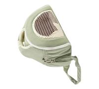 EPIGEIST Breathable Small Animal Bag with Plush Bottom Anti-lost Crossbody Pet Carrier for Hamster Guinea Pig Sugar Glider Portable Travel Pouch for Outdoor Hiking and City Walks