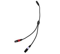 EPIGEIST Cable Male to Female Speaker Microphone Cable Microphone Adapter Mic Cord Xlr Mic Cords Chord Xlr Male to Female Balanced Black