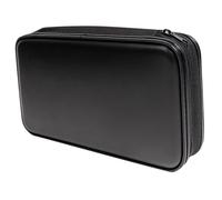 EPIGEIST Capacity Hard Shell CD DVD Case Organizer Portable CD Holder Carrying Pouch for Car Home Travel Compact Disc Storage Wallet with Zipper Closure