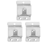 EPIGEIST Car Microphone Holder Hooks 3Pcs Metal Mic Clip Compatible with Kenwood Tk868G Tm471A Tm271A Tm281 Portable Radio Mic Bracket for Vehicle Handheld Radio Mount Suspension