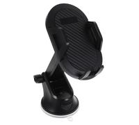 EPIGEIST Car Phone Holder with Rotation Suction Cup Mount for Dashboard and Windshield Adjustable Expandable Mobile Phone Holder Compatible with Various Smartphone Easy Installation Black