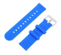 EPIGEIST Children's Silicone Watch Band Strap 20mm Wide Classic Blue Skin-friendly Sturdy Replacement Strap for Leisure Occasions Comfortable the Touch