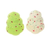 EPIGEIST Christmas Tree Shaped Makeup Sponge Soft Skin-friendly Expands When Wet for Even Foundation Concealer Powder Application Festive Cosmetic Puff Gift for Women