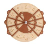 EPIGEIST Circle of Fifths Wheel Guitar Melody Tool Portable Chord Trainer for Beginners Music Theory Learning Aid Compact Scale Chart Suitable for All Instruments