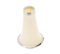 EPIGEIST Clarinet Bell in B Flat for Wind Instrument Tube Abs Material Silver Edge Practical Pitch Supply for Musical Tool Two Section Design for Clarinet Tuning Tube