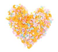 EPIGEIST Colorful Polymer Clay Nail Art Slices Bag for DIY Manicure and Phone Case Decor Safe Crafting Embellishments for Nails Jewelry and Body Art