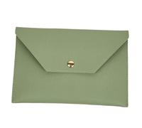 EPIGEIST Cosmetic Bag Lipstick Pouch Large Capacity Double-Sided Pu Leather Makeup Brush Organizer Wallet for Women Travel Cash Envelope Wallet