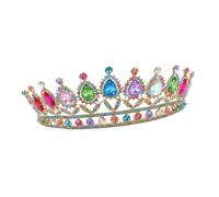 EPIGEIST Crystal Bridal Crown Tiara for Women and Elegant Queens Crown Headband Handcrafted Sparkle Hair Accessory for Wedding Birthday and Party Photography