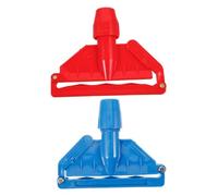 EPIGEIST Detachable Mop Head Clamp Replacement for Cleaning Tools Holder for Home and Office Use Resilient Design for Various Floor Types Easy to Attach and Replace Single Pack Blue Red