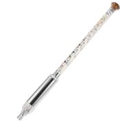 EPIGEIST Detachable Vertical Blowing Bawu Flute G Tuning Chinese Wind Instrument Blue White Porcelain Finish Traditional Instrument for Performers and Musicians