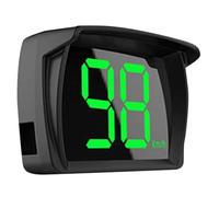EPIGEIST Digital GPS Speedometer for Car Dashboard and Motorcycle Multifunctional Head-up Display with Satellite Positioning Speed and Location Material Stylish Black Design