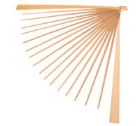 EPIGEIST DIY Folding Fan Frame Wooden Material Lightweight Handheld Fan Rib for Crafting Outdoor Events Performances and Daily Decoration Eastern Style