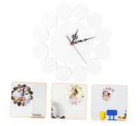 EPIGEIST DIY Sublimation Wall Clock Retro Style Heat Transfer Printing MDF Blank Clock for Home Living Decoration Creative Craft Use