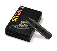 EPIGEIST Double Kazoo Musical Instrument with Replacement Membranes and Lanyard Portable Tone Kazoo for Adults Music Accompaniment