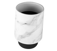 EPIGEIST Double Marble Texture Wastebasket Trash Can for Kitchen Bathroom Living Office Stylish Decorative Small Bin