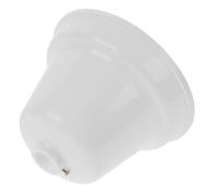 EPIGEIST Fan Bottom Canopy Dustproof Protective Cover Plastic Ceiling Fan Accessory White Large for Dust Prevention and Easy Maintenance