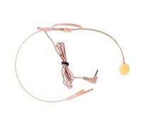 EPIGEIST Flexible Headset Microphone Wired Head-mounted Small Mic for Teachers and Presentations, Portable Skin-tone Headset Mic for Speech and Singing