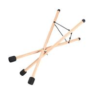 EPIGEIST Foldable Hand Pan Drum Stand Tripod Holder with Adjustable Rope and Sponge Pads Non-slip Tongue Drum Bracket for Portable Storage and Display of Various