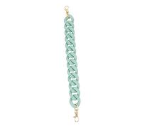 EPIGEIST Frosted Rubber Bag Chain Strap Lightweight Replacement Purse Strap with Hanging Hooks for DIY Handbag and Crossbody Bag Craft Accessories