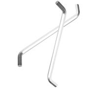EPIGEIST Garbage Disposal Wrench Food Waste Removal for Stainless Steel 2 Pcs Trash Disposal Wrench, Sturdy and Not Easy to Deform, Metal Kitchen Sink Suitable for