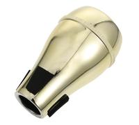 EPIGEIST Gold Abs Trombone Mute Half-closed Practice Silencer for Tenor and Baritone Trombone Musical Accessory