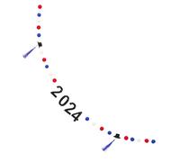 EPIGEIST Graduation Banner Garland with Wool Ball Tassel Elegant Hanging Party Decoration for Photo Backdrop Red Blue White Tassels Congrats Hanging Flag for Celebration