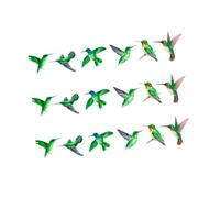 EPIGEIST Green Anti-Collision Bird Window Stickers Static Cling Decals for Home Bedroom Window Decor Easy Peel Removable Decals to Prevent Bird Strikes and Protect Surfaces