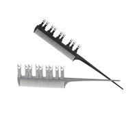 EPIGEIST Hair Dyeing Brush and Tail Comb with Hook for Salon Use Long Handle for Precise Hair Coloring and Tint Application and Easy to Clean Random Color