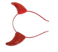 EPIGEIST Halloween Devil Horn Headband Glitter Demon Cow Horns Cosplay Hairband Party Dress up