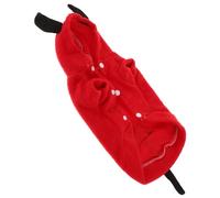 EPIGEIST Halloween Devil Pet Clothes Winter Dog Costume Easy Wear Casual Outfit for Cats and Dogs Pet Supplies for Special Occasions