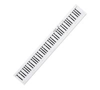 EPIGEIST Hand Piano Keyboard Practice Key Chart for Beginners Easy to Store for Students Learning Piano Fundamentals Dual-sided Spacing Guide