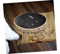 EPIGEIST Handmade Woven Hemp Rope Cover for Ethereal Steel Tongue Drum Vintage Decorative Braided Drum Strap and