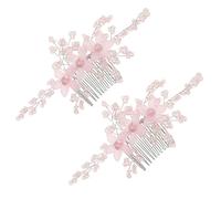EPIGEIST Handwoven Crystal Bridal Hair Comb with Acrylic Rhinestones Elegant Wedding Headpiece for Brides and Bridesmaids Versatile Sparkling Hair Accessory for Wedding Parties