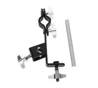 EPIGEIST Heavy Duty Cowbell Clamp Extension Bracket for Drum Set Adjustable Cymbal Mounting Clip Suitable for Percussion Instruments 1-Piece