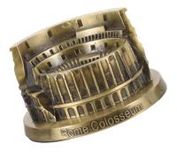 EPIGEIST High Grade Metal Rome Colosseum Architecture Ornament Vintage Style Roman Model Sculpture for Home Decor and Party Crafts